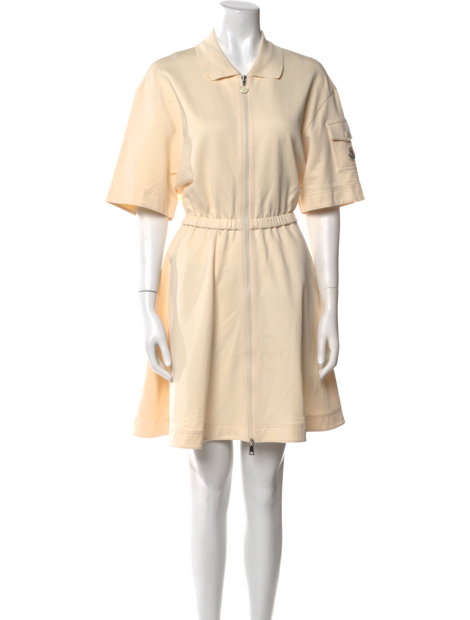 Moncler V-Neck Mini Dress w/ Tags