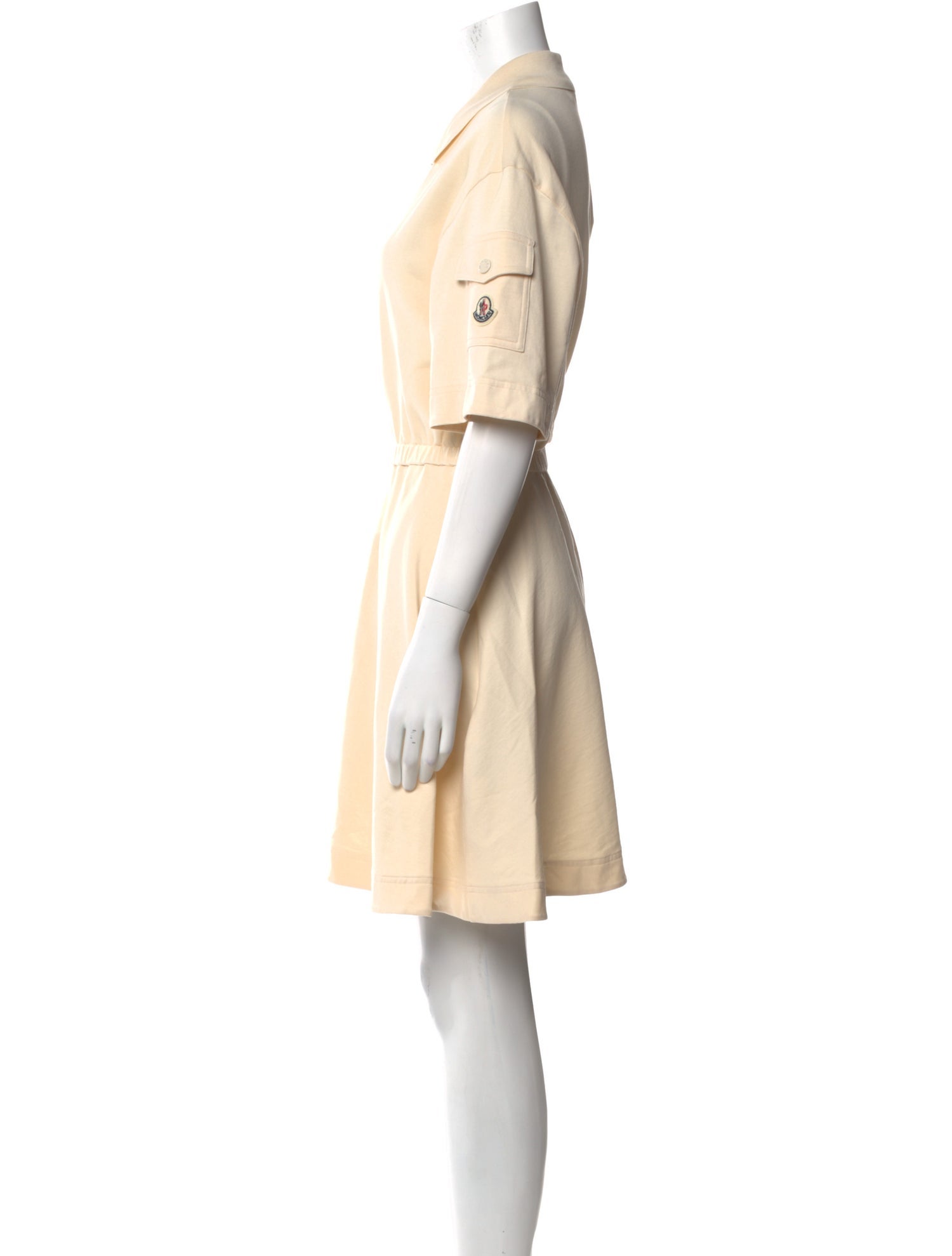 Moncler V-Neck Mini Dress w/ Tags