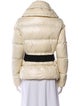 Moncler Aliso Colorblock Pattern Biker Jacket
