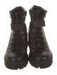 Moncler Leather Combat Boots