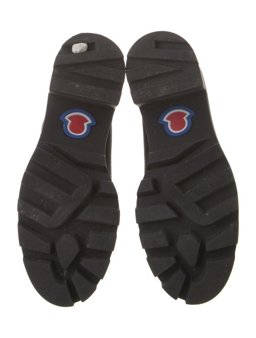 Moncler Leather Combat Boots