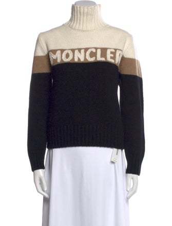 Moncler Wool Graphic Print Sweater