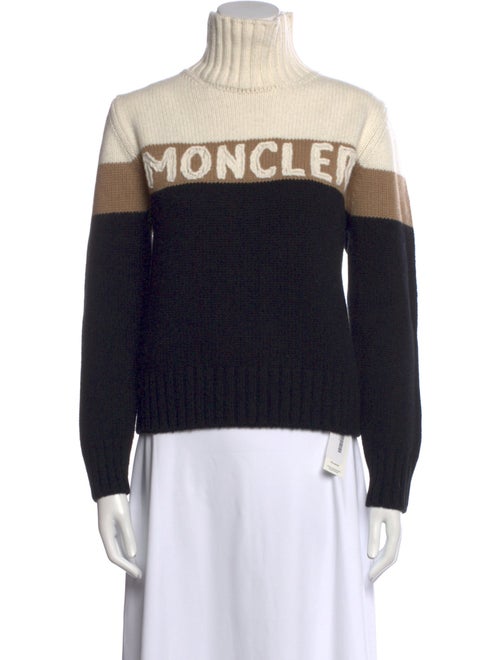 Moncler Wool Graphic Print Sweater