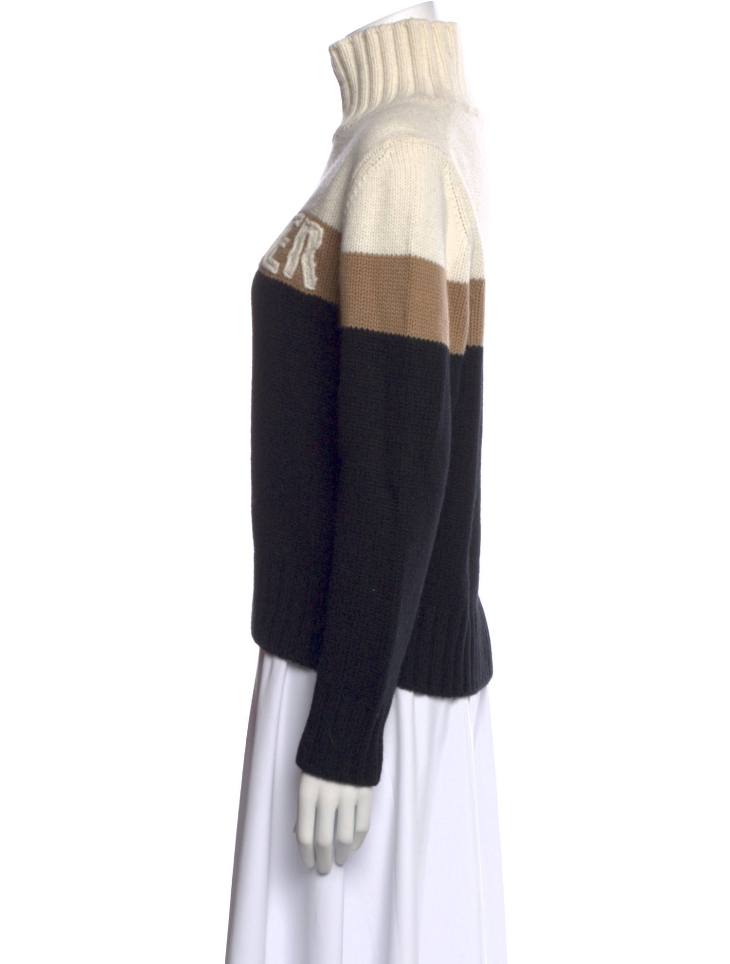 Moncler Wool Graphic Print Sweater