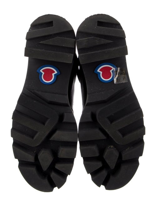 Moncler Carol Leather Combat Boots