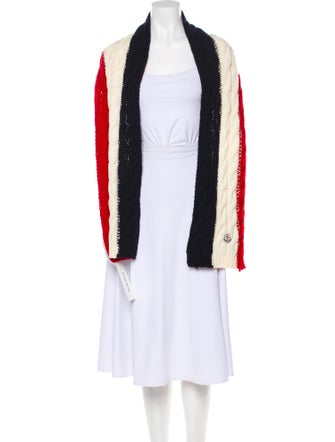 Moncler Wool Striped Scarf