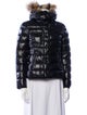 Moncler Printed Faux Fur Jacket