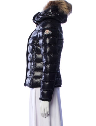 Moncler Printed Faux Fur Jacket