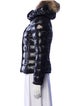 Moncler Printed Faux Fur Jacket