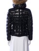 Moncler Printed Faux Fur Jacket