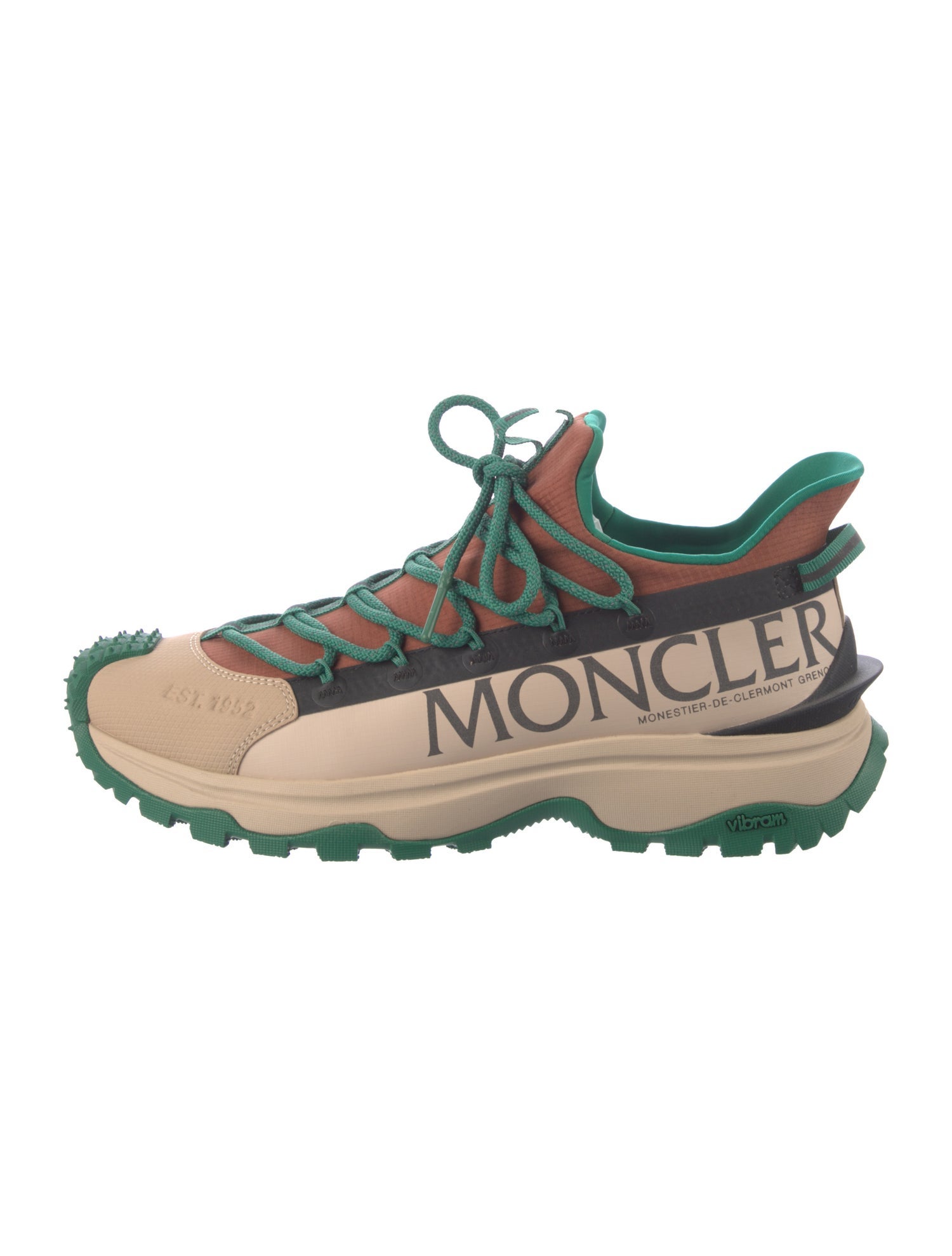 Moncler Printed Chunky Sneakers