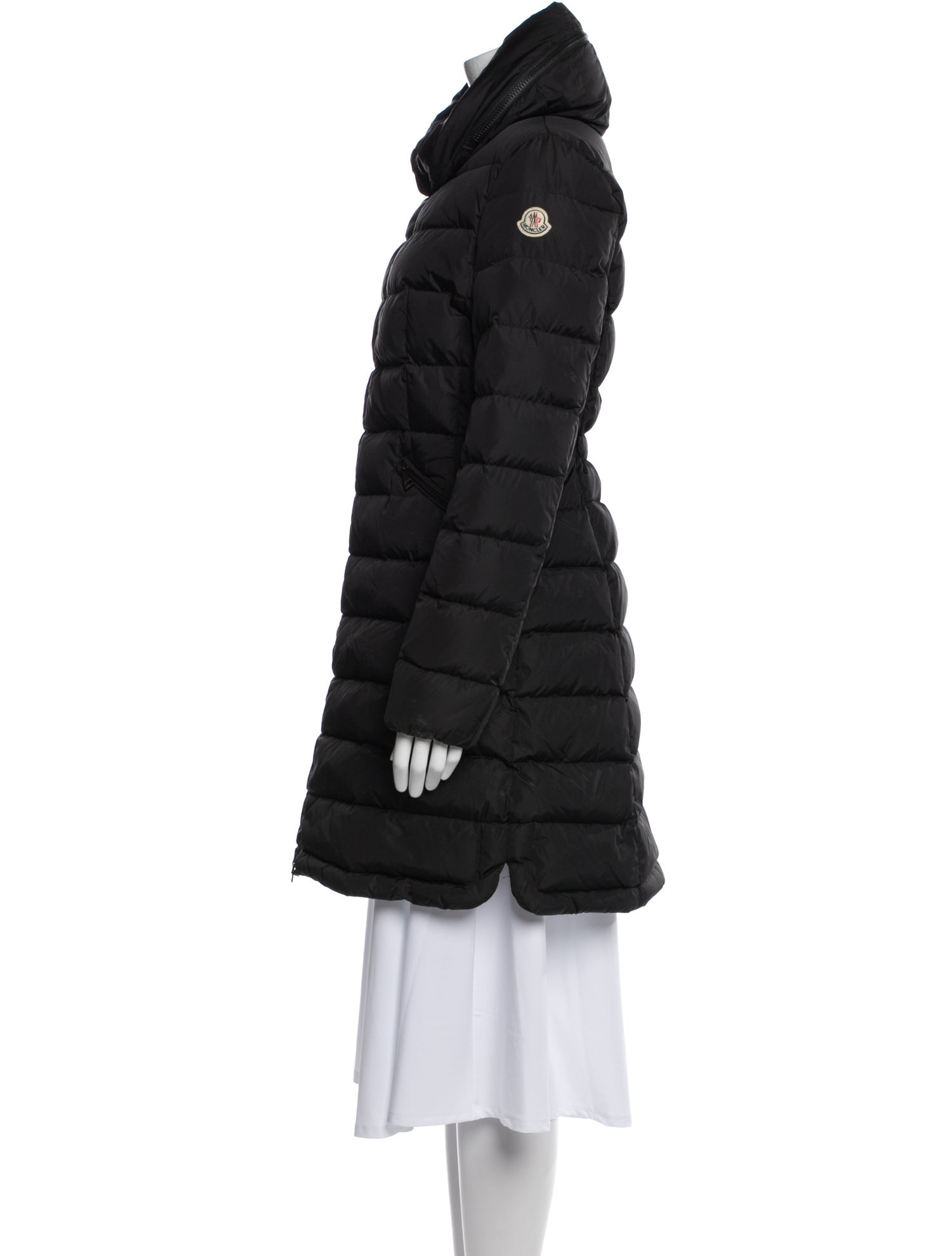Moncler Nylon Down Coat
