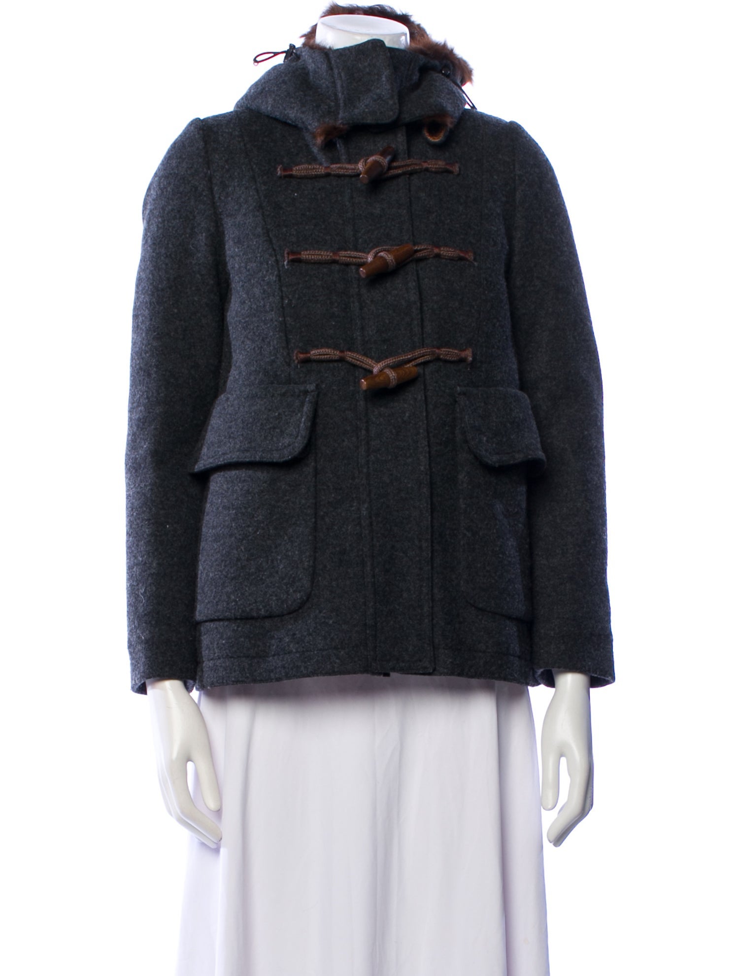 Moncler Wool Down Coat