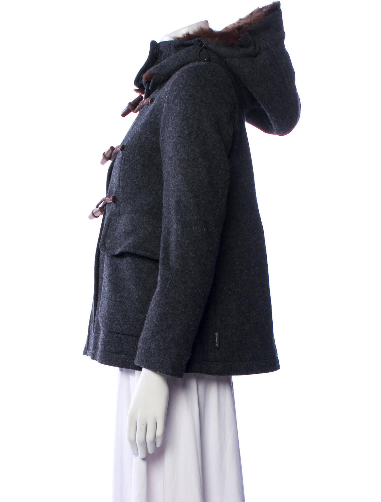 Moncler Wool Down Coat