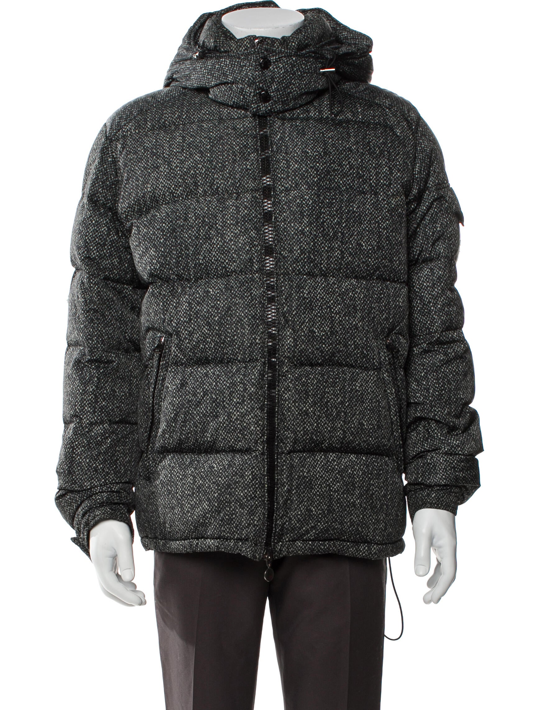 Moncler Animal Print Puffer Coat