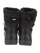 Moncler Leather Combat Boots