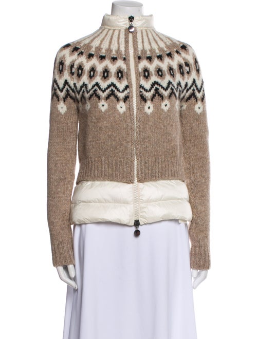 Moncler Virgin Wool Printed Jacket