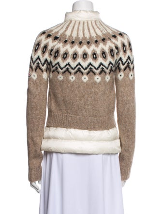 Moncler Virgin Wool Printed Jacket