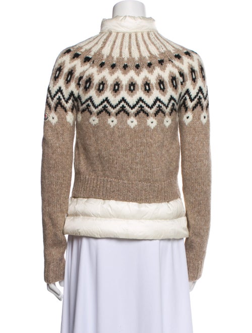 Moncler Virgin Wool Printed Jacket