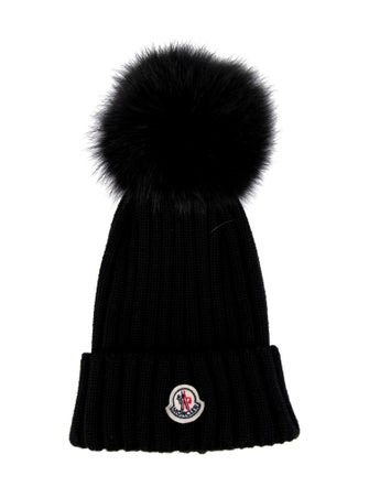 Moncler Logo Patch Beanie
