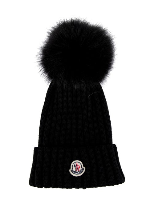 Moncler Logo Patch Beanie