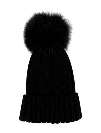 Moncler Logo Patch Beanie