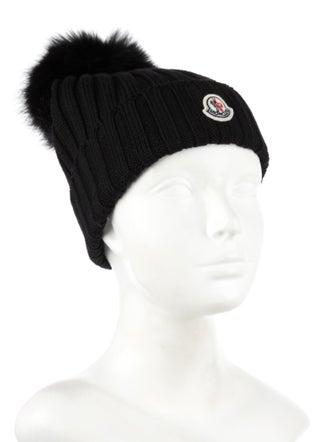 Moncler Logo Patch Beanie
