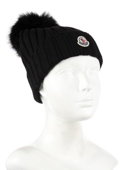 Moncler Logo Patch Beanie