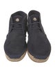 Moncler Suede Lace-Up Boots