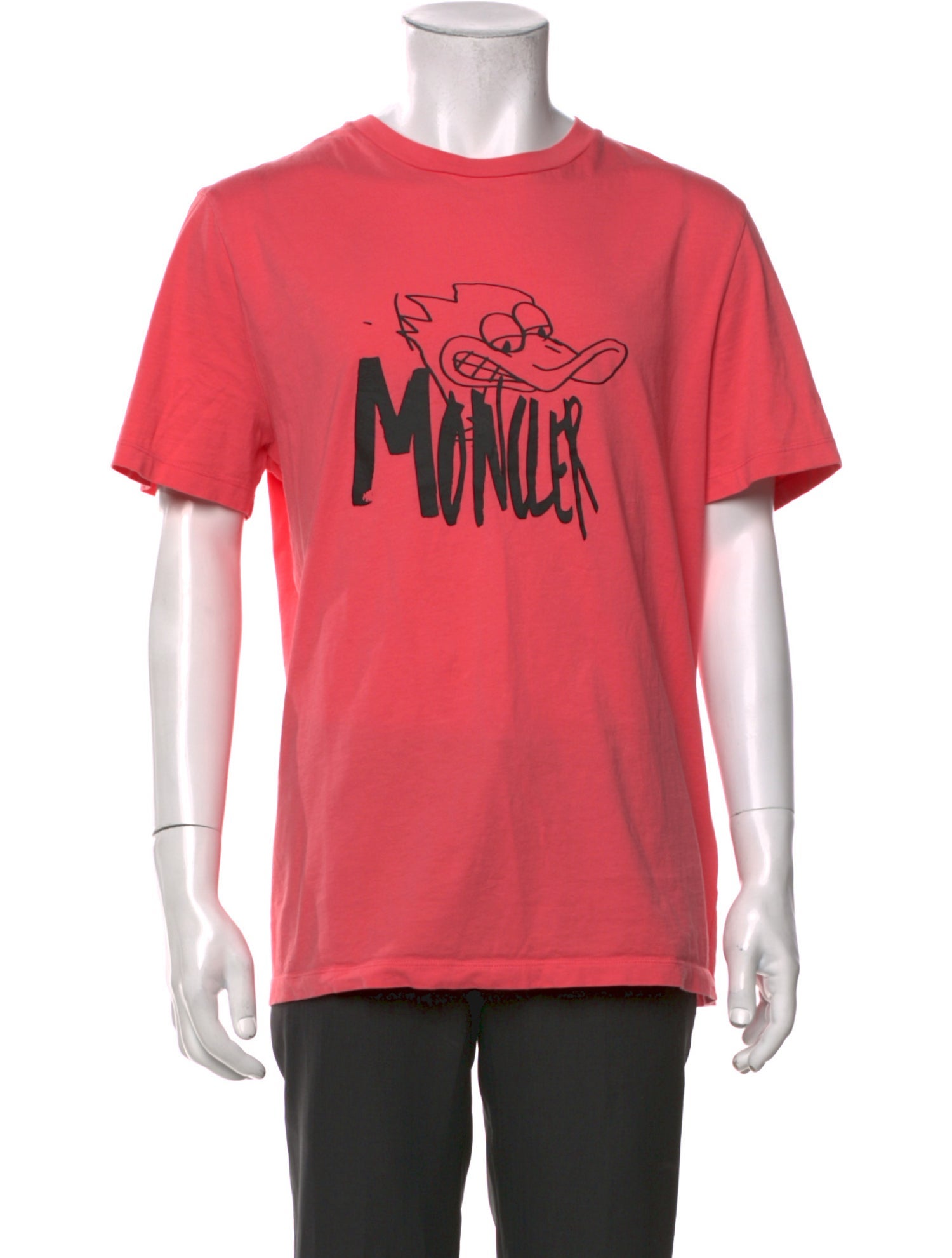 Moncler Graphic Print Crew Neck T-Shirt