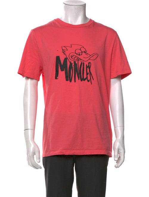Moncler Graphic Print Crew Neck T-Shirt
