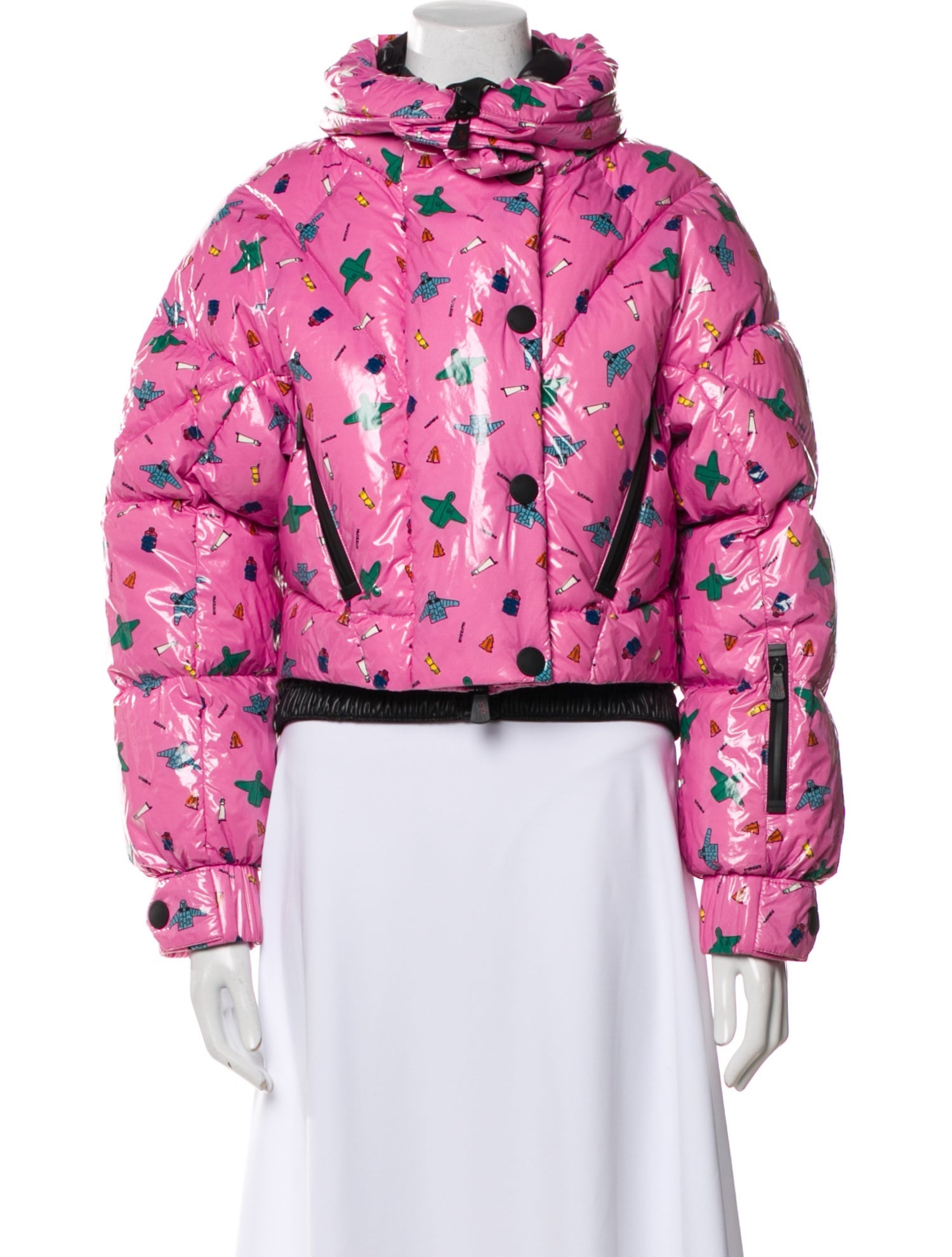 Moncler Grenoble 2021 Printed Down Jacket