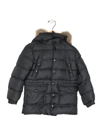 Moncler toddler boys' grey jacket