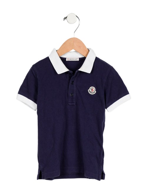 Moncler Boys' Short Sleeve Polo