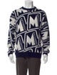 Moncler Virgin Wool Printed Cardigan