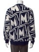 Moncler Virgin Wool Printed Cardigan