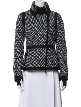 Moncler Tweed Pattern Coat