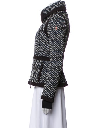 Moncler Tweed Pattern Coat