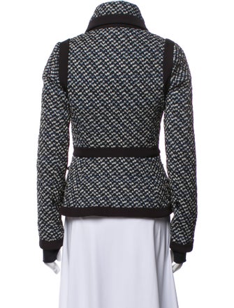 Moncler Tweed Pattern Coat