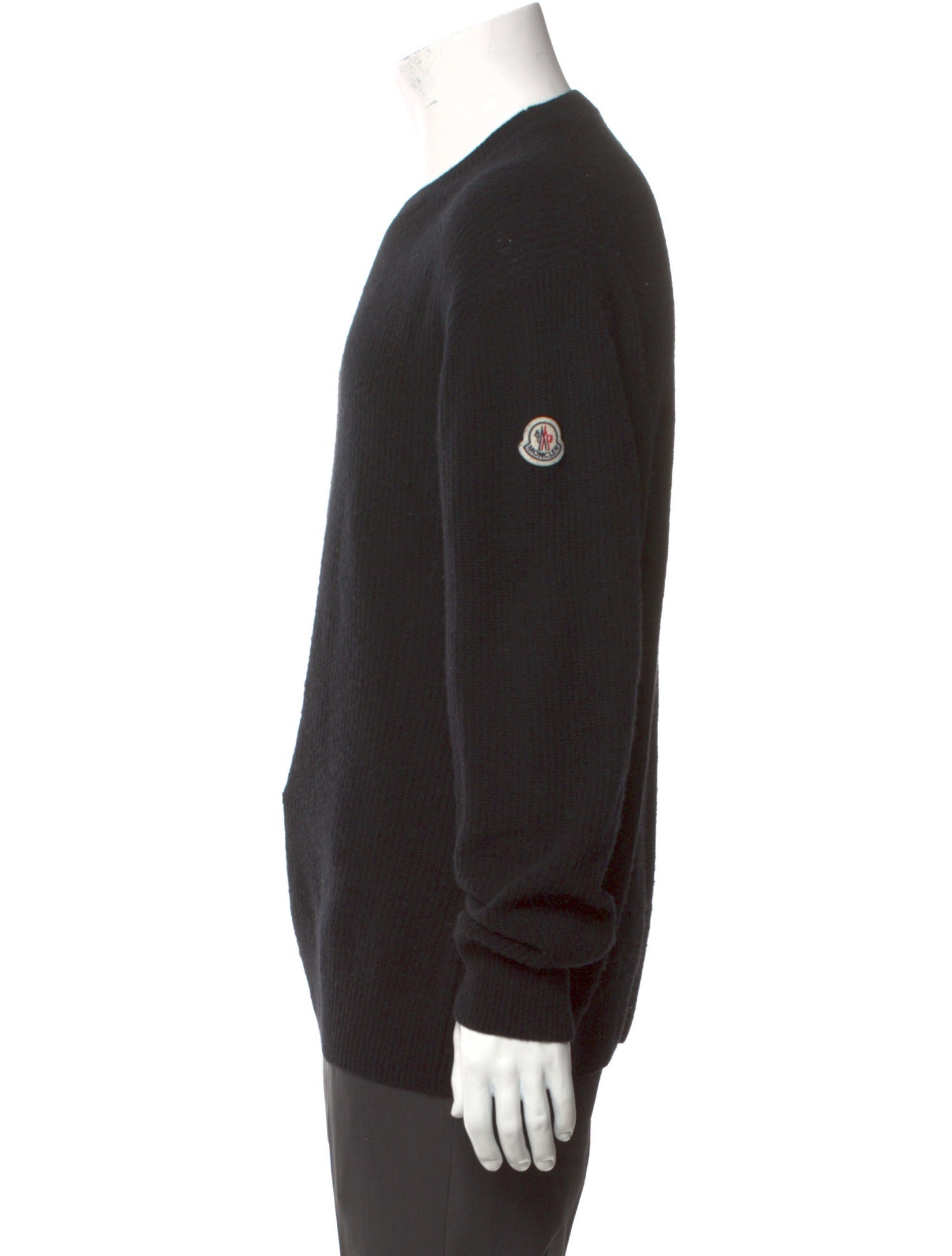 Moncler Virgin Wool Crew Neck Pullover