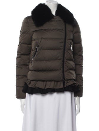 Moncler Faux Fur Coat