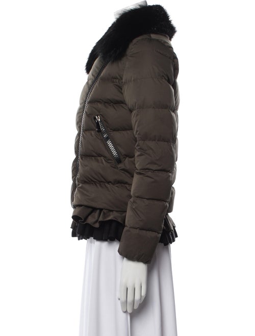 Moncler Faux Fur Coat