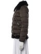 Moncler Faux Fur Coat