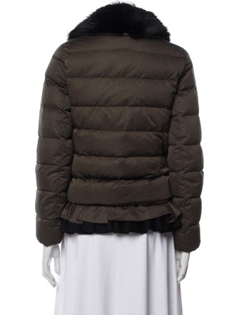 Moncler Faux Fur Coat