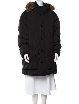 Moncler Colorblock Pattern Parka