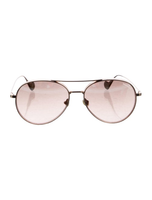 Moncler Aviator Mirrored Sunglasses