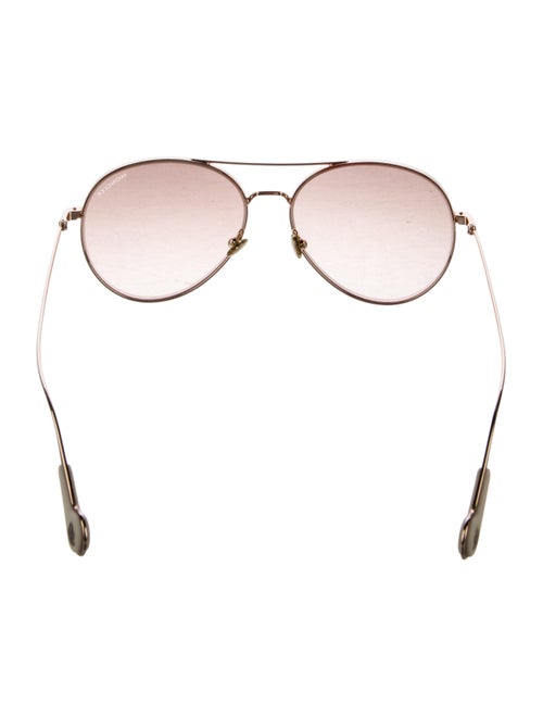 Moncler Aviator Mirrored Sunglasses