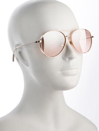 Moncler Aviator Mirrored Sunglasses