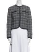 Moncler Tweed Pattern Evening Jacket