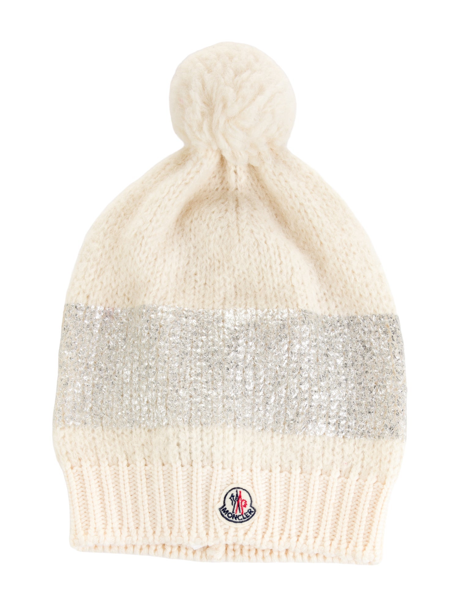 Moncler Girls' Pom Pom Beanie